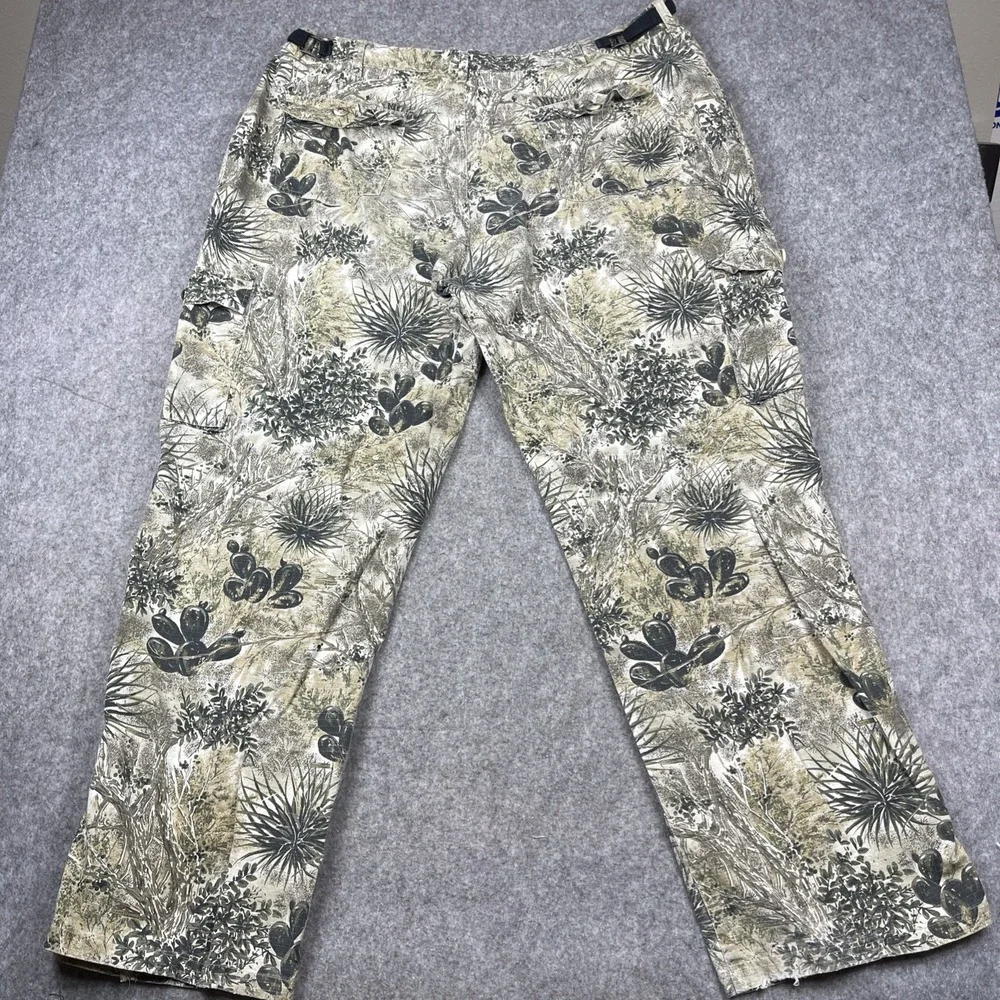 GameGuard Camo Cargo Pants Mens 2XL 40x32 Desert Brush Ripstop Hunting Outdoor *